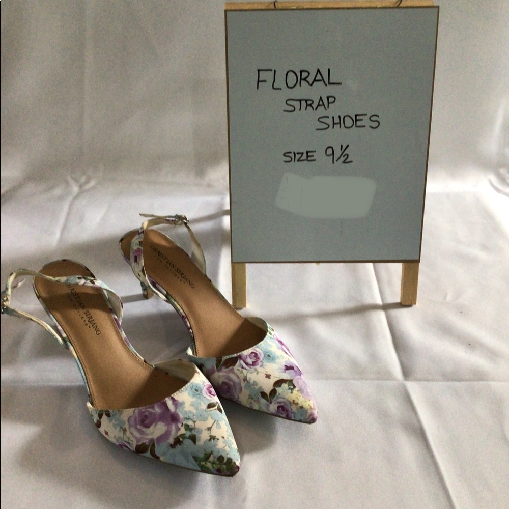 Floral Short Heel